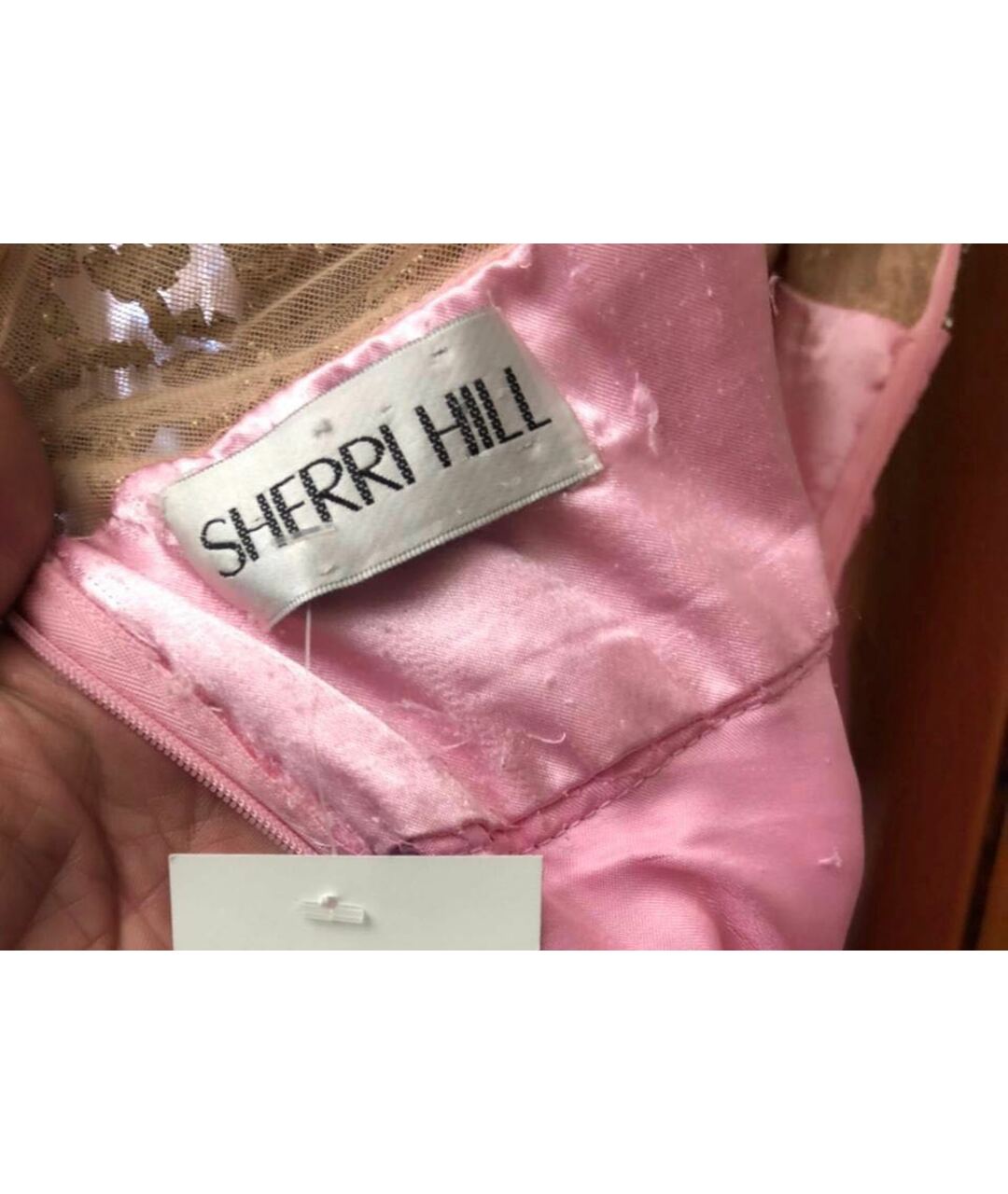 SHERRI HILL Розовое вечернее платье, фото 2