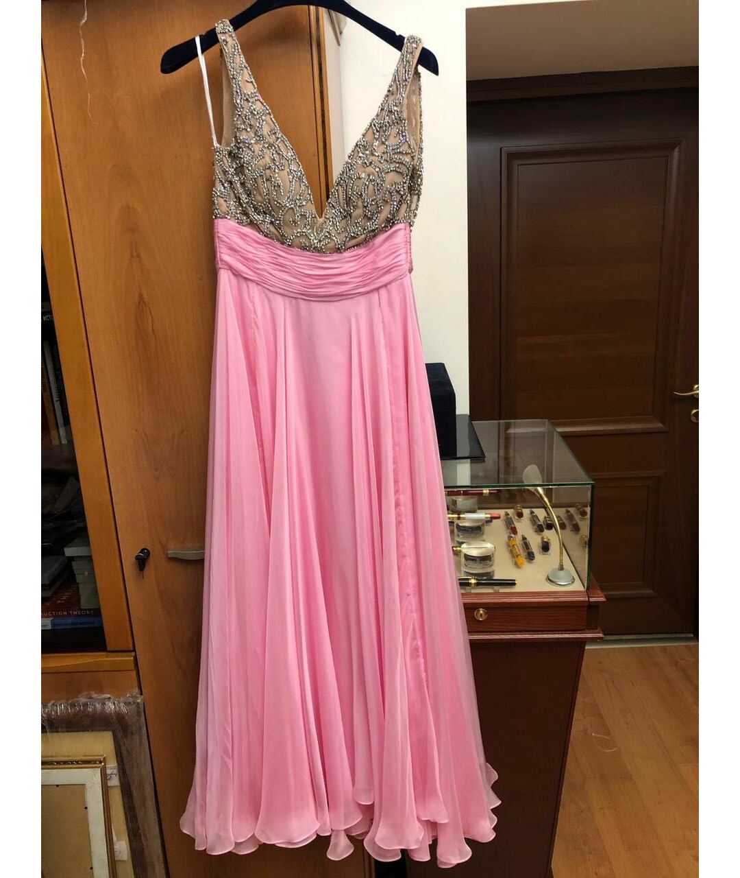 SHERRI HILL Розовое вечернее платье, фото 3