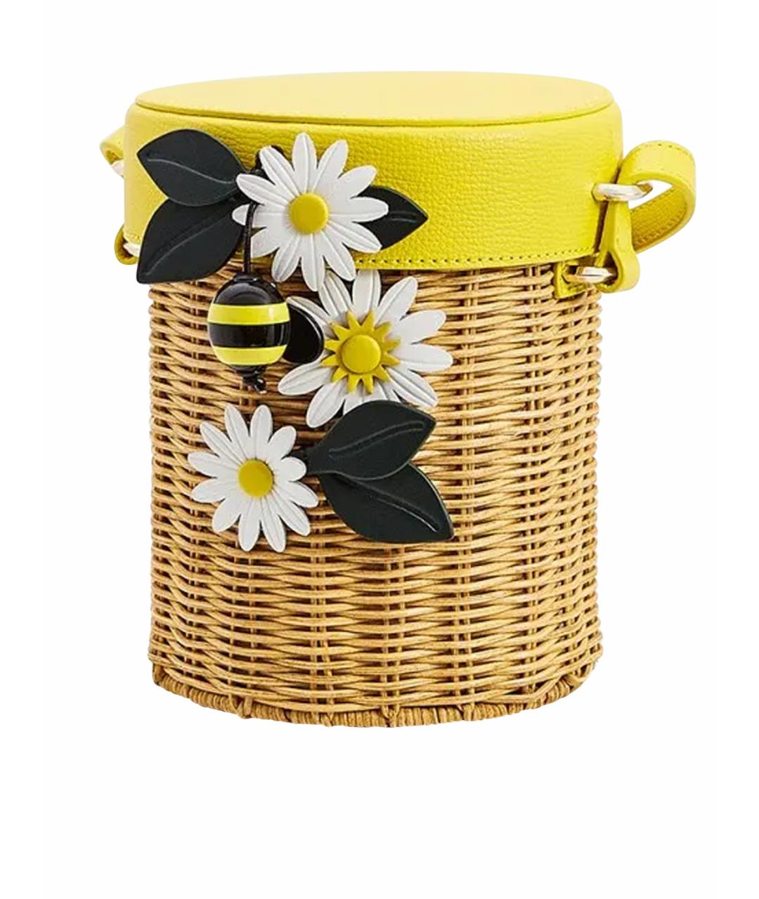KATE SPADE Желтая сумка через плечо, фото 1
