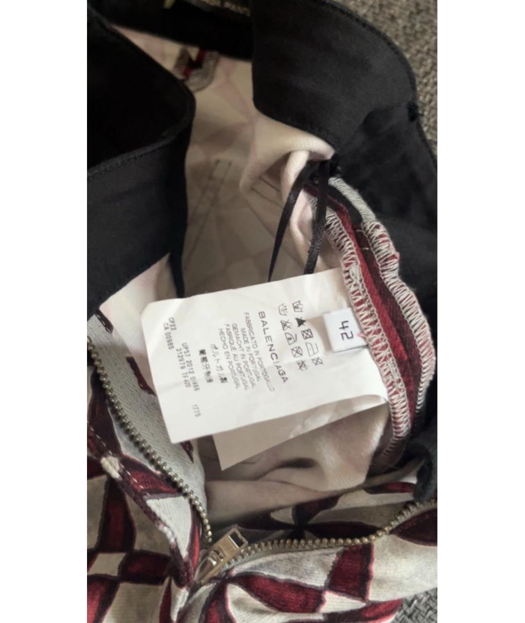 BALENCIAGA Мульти хлопко-эластановые джинсы слим, фото 5