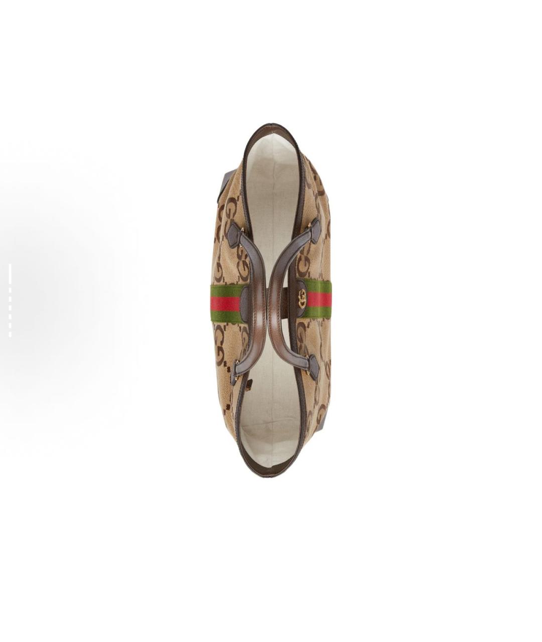 GUCCI Коричневая сумка тоут, фото 4