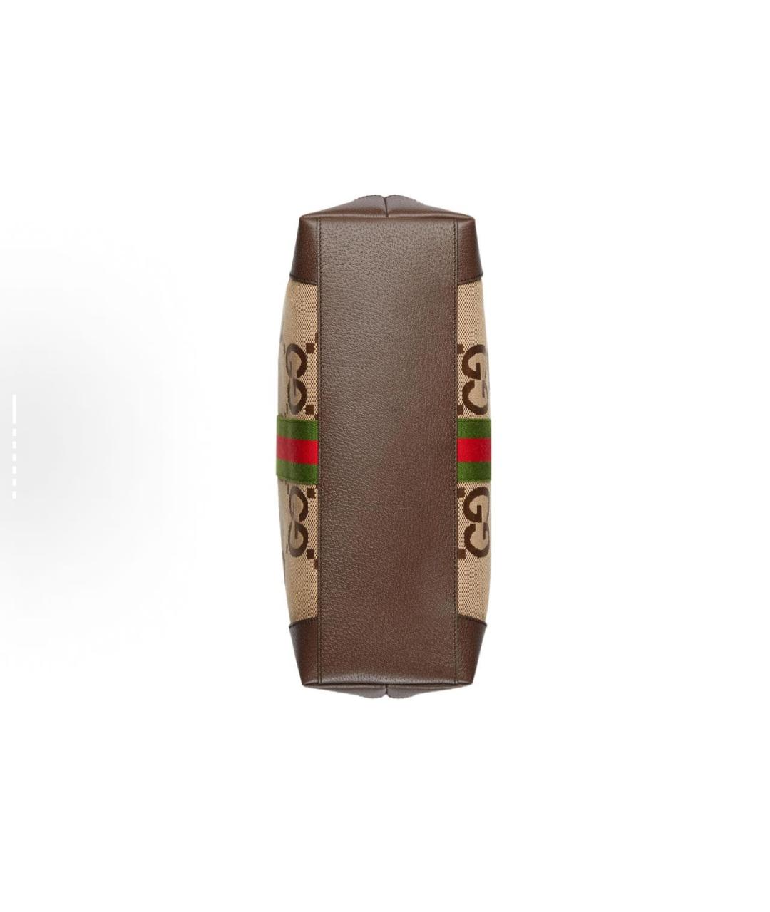 GUCCI Коричневая сумка тоут, фото 5
