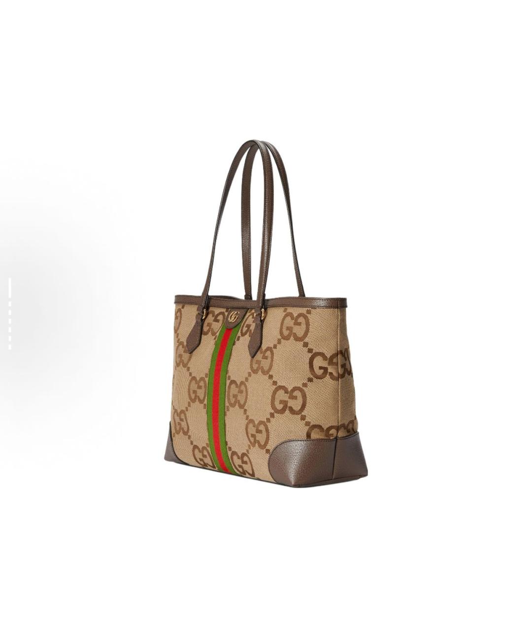 GUCCI Коричневая сумка тоут, фото 2
