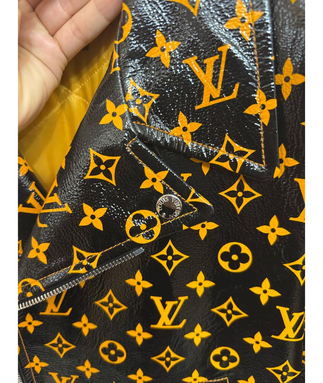 LOUIS VUITTON Мульти кожаная куртка, фото 6