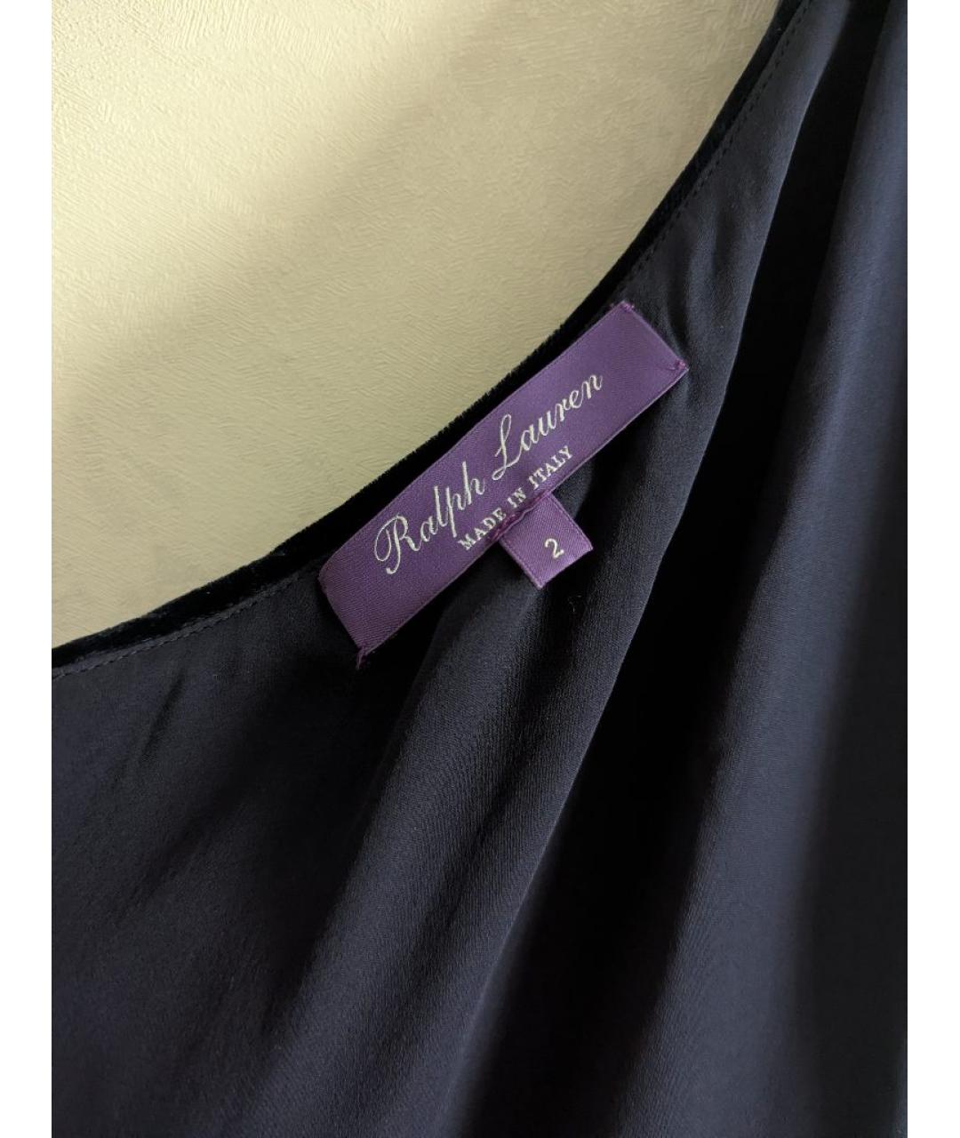 RALPH LAUREN COLLECTION Темно-синее вечернее платье, фото 3