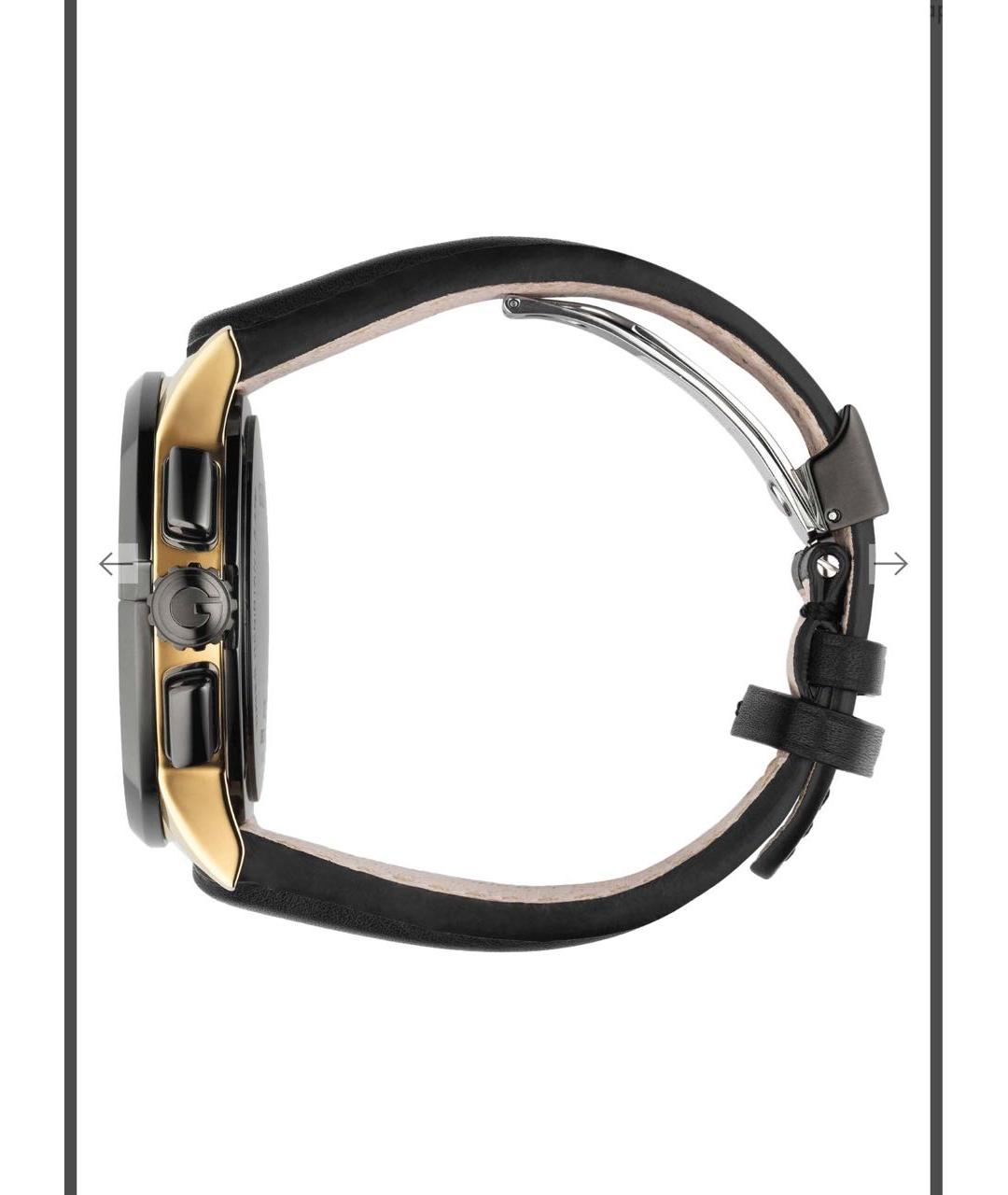 GUCCI Черные часы, фото 5