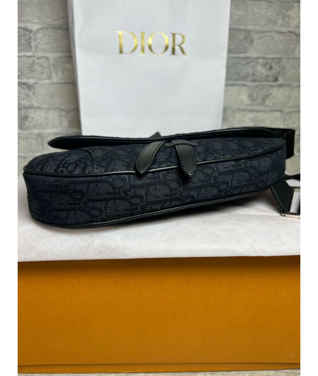 CHRISTIAN DIOR Черная сумка на плечо, фото 7