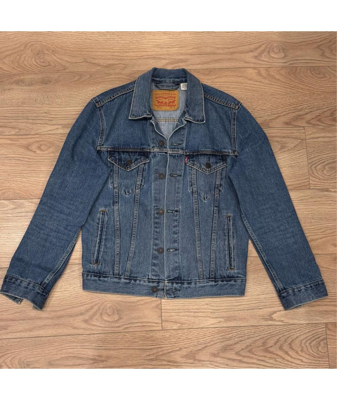 LEVI'S Синяя деним куртка, фото 8