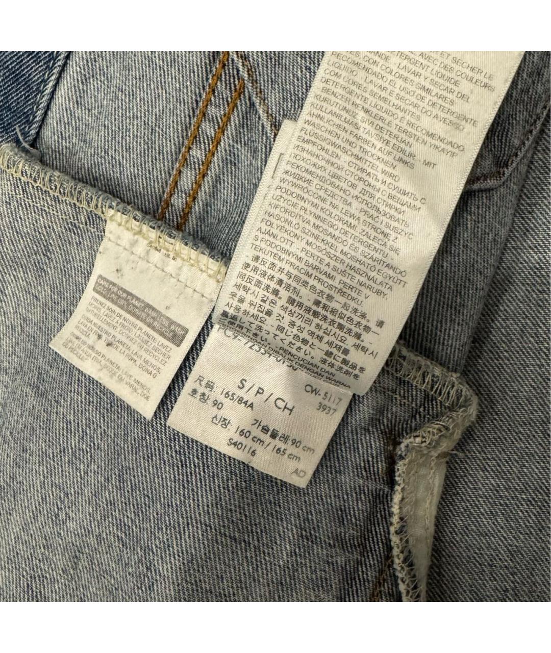 LEVI'S Синяя деним куртка, фото 7