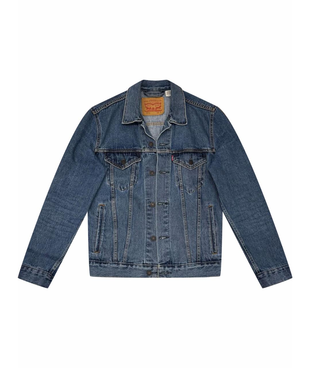 LEVI'S Синяя деним куртка, фото 1