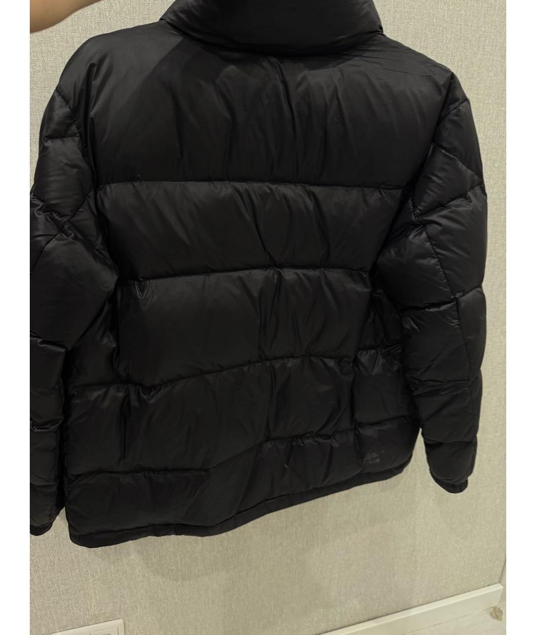 MONCLER Черный пуховик, фото 2