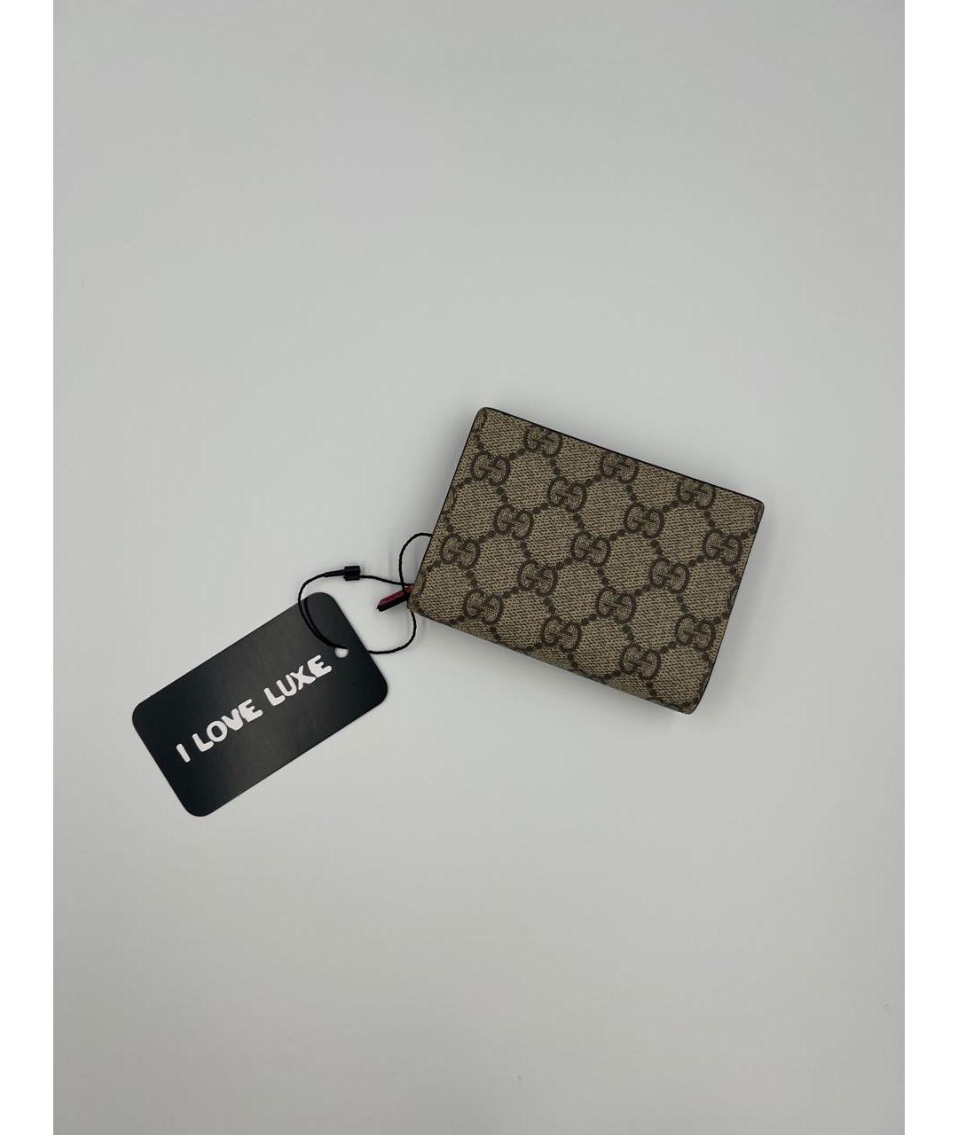 GUCCI Бежевый кошелек, фото 8