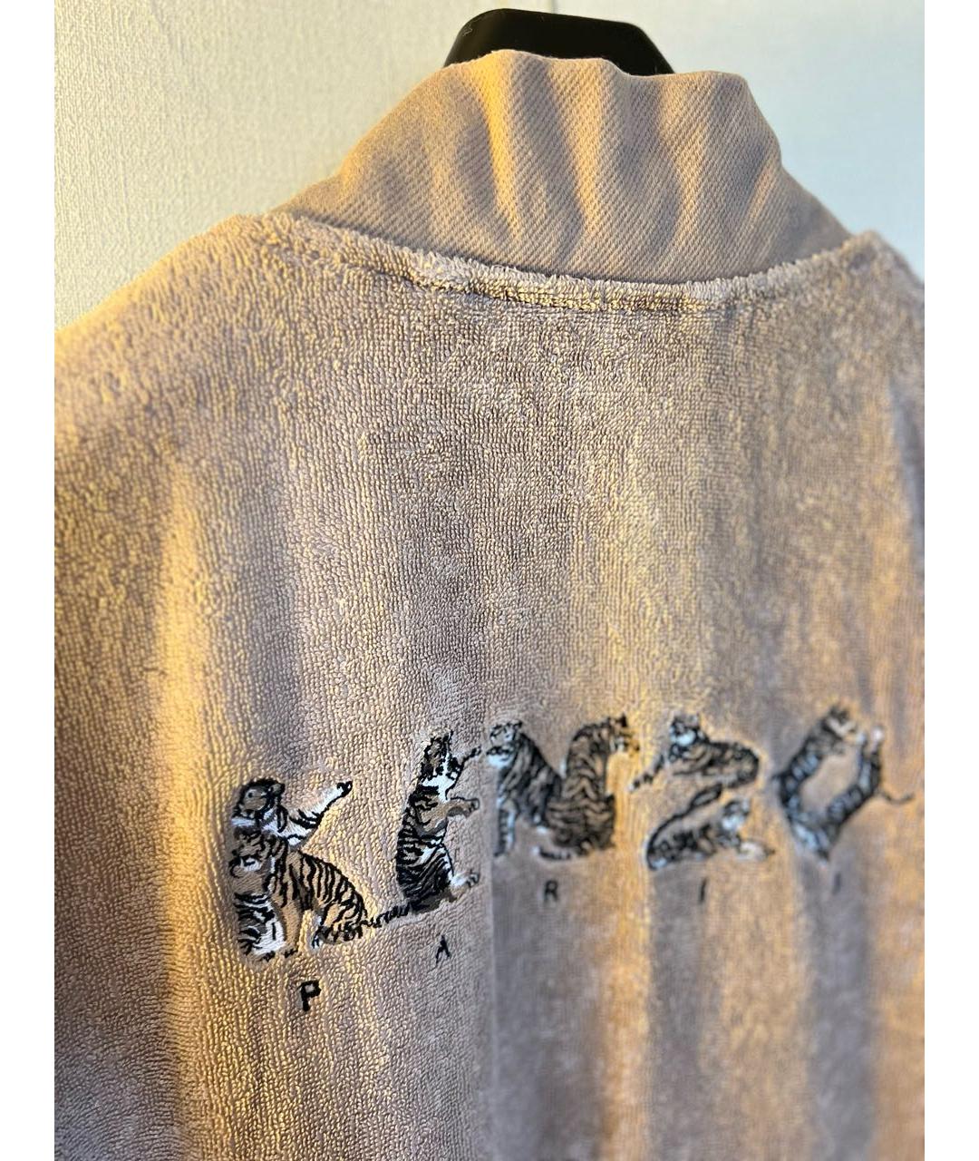 KENZO Коричневый халаты, фото 4