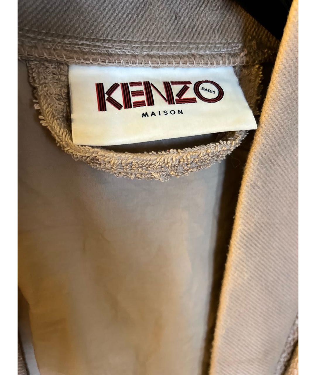 KENZO Коричневый халаты, фото 3