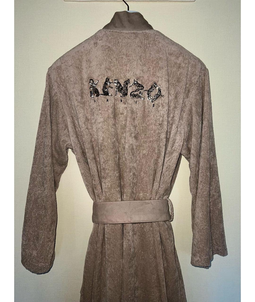 KENZO Коричневый халаты, фото 8