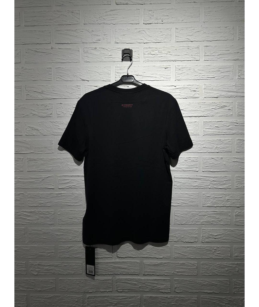 GIVENCHY Черная хлопковая майка, фото 2