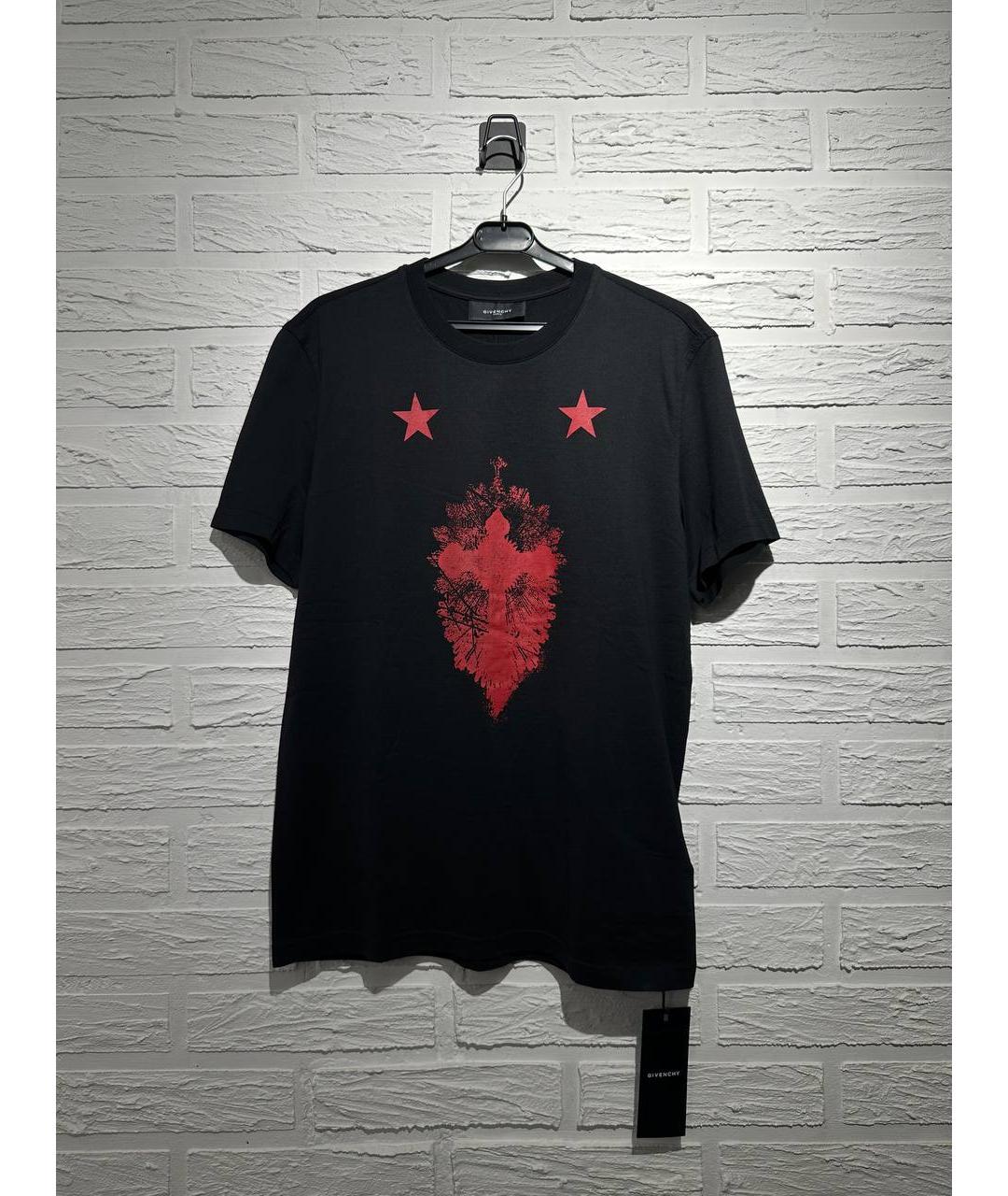 GIVENCHY Черная хлопковая майка, фото 6
