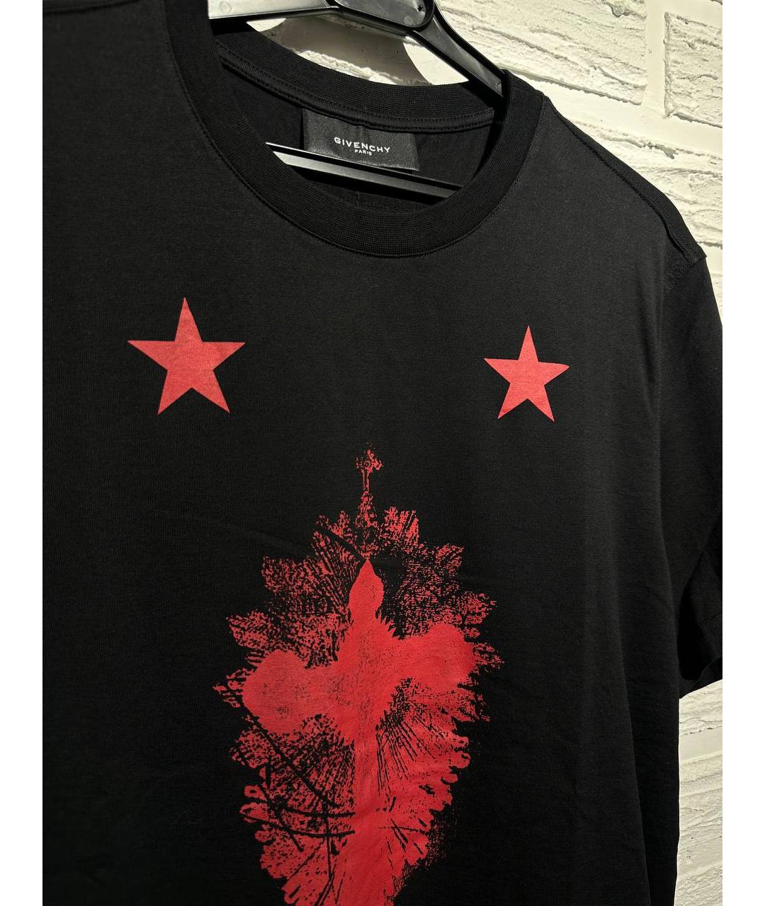 GIVENCHY Черная хлопковая майка, фото 4