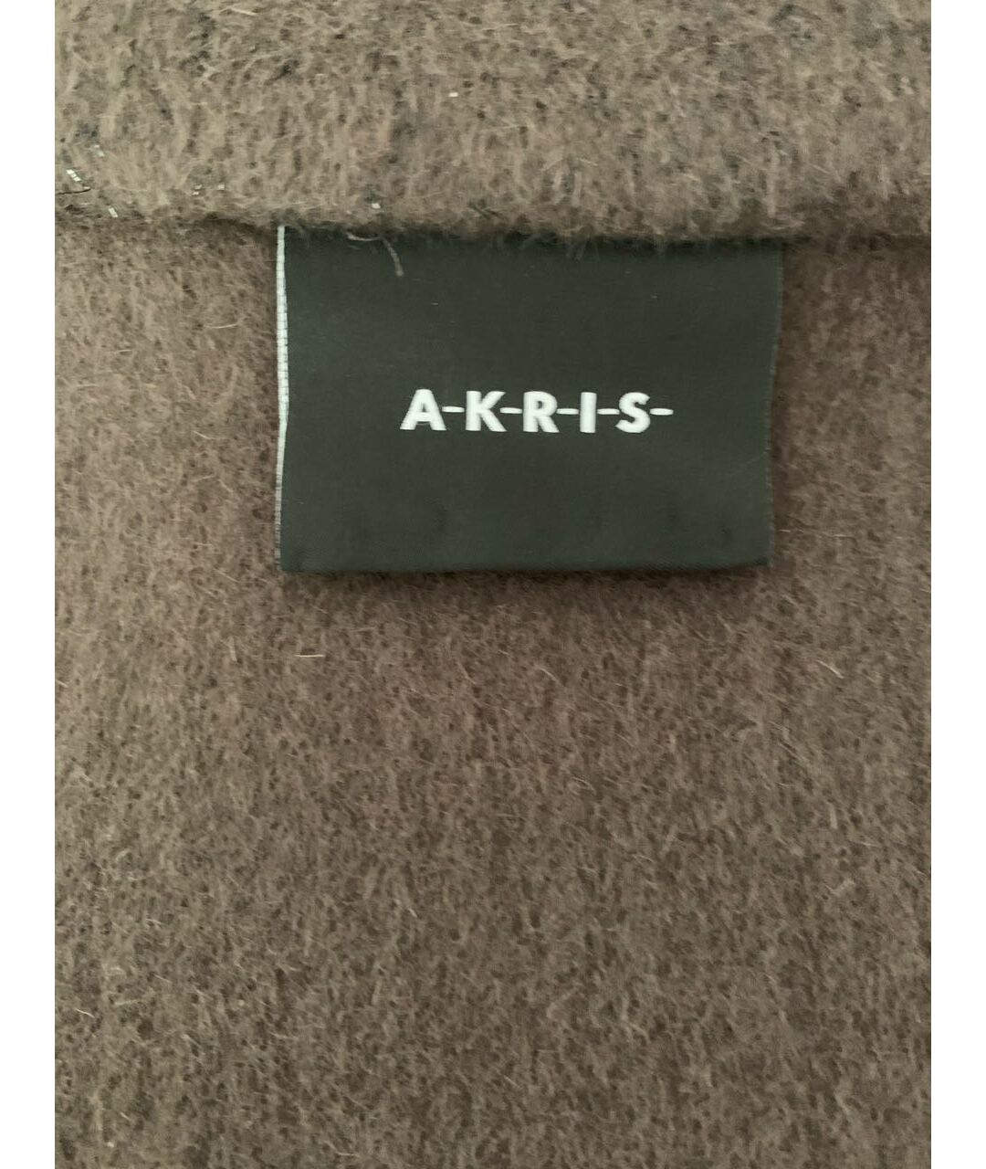 AKRIS Коричневое шерстяное пальто, фото 3