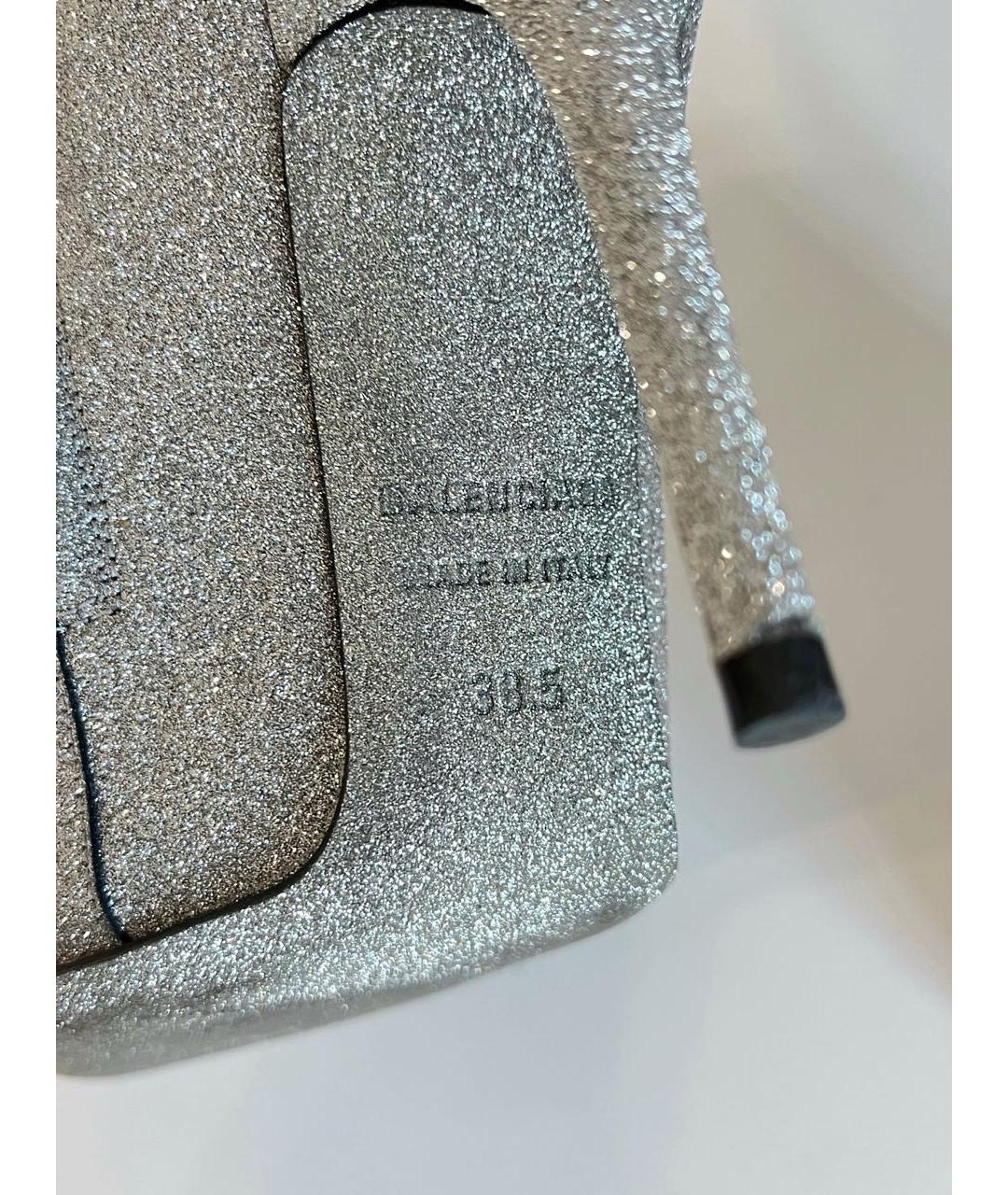 BALENCIAGA Серебряные ботильоны, фото 7