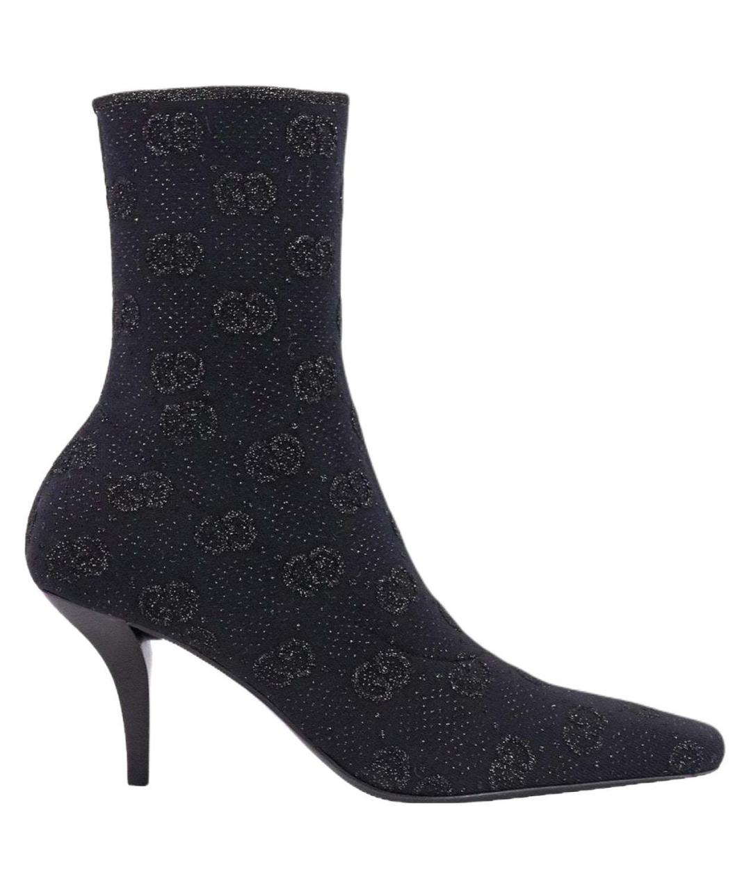 GUCCI Черные ботильоны, фото 1