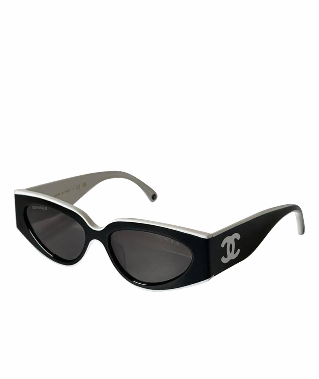 CHANEL Черные солнцезащитные очки, фото 1