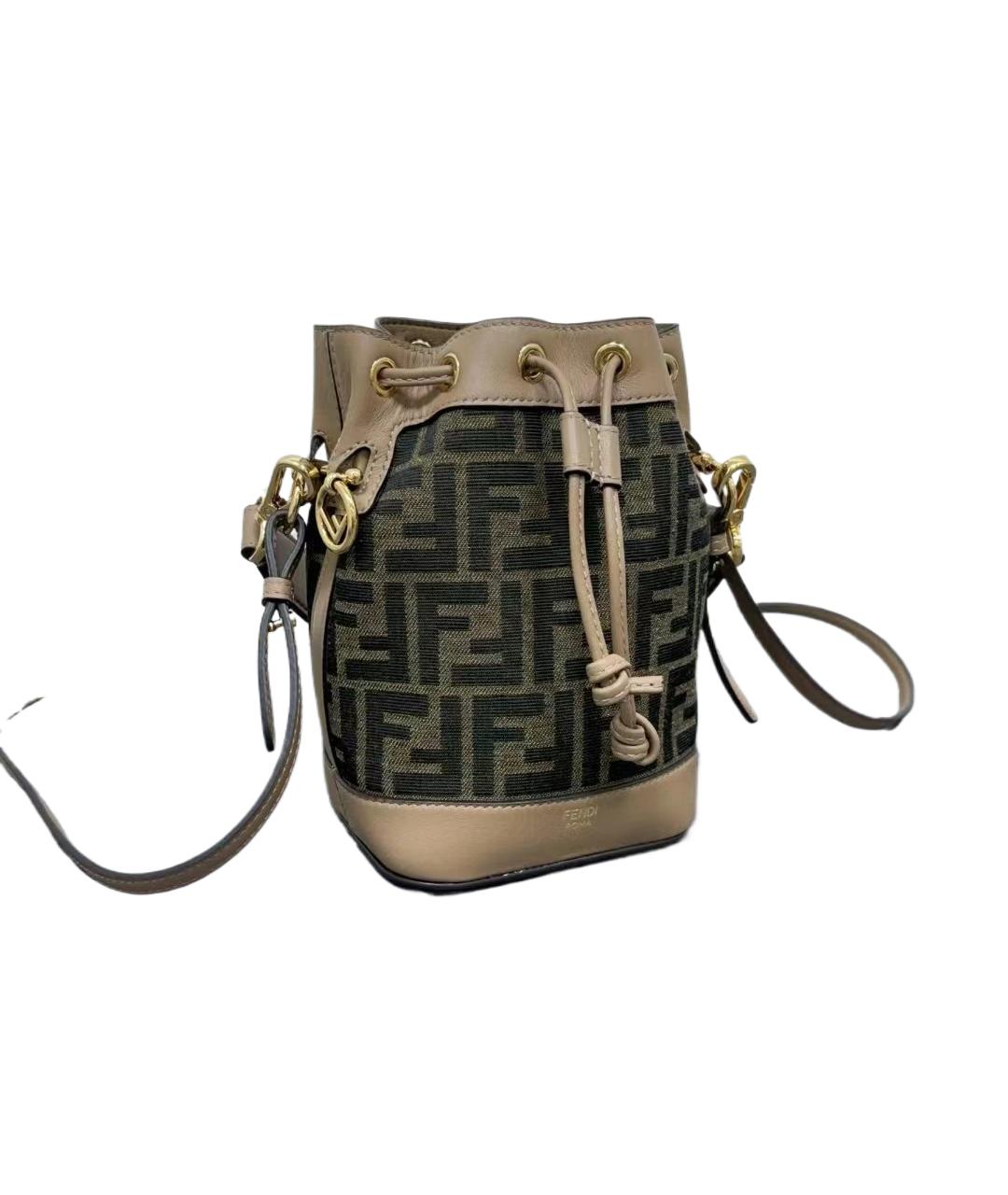 FENDI Коричневая сумка через плечо, фото 8