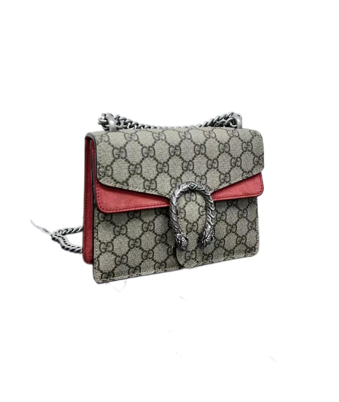 GUCCI Серая сумка через плечо, фото 8