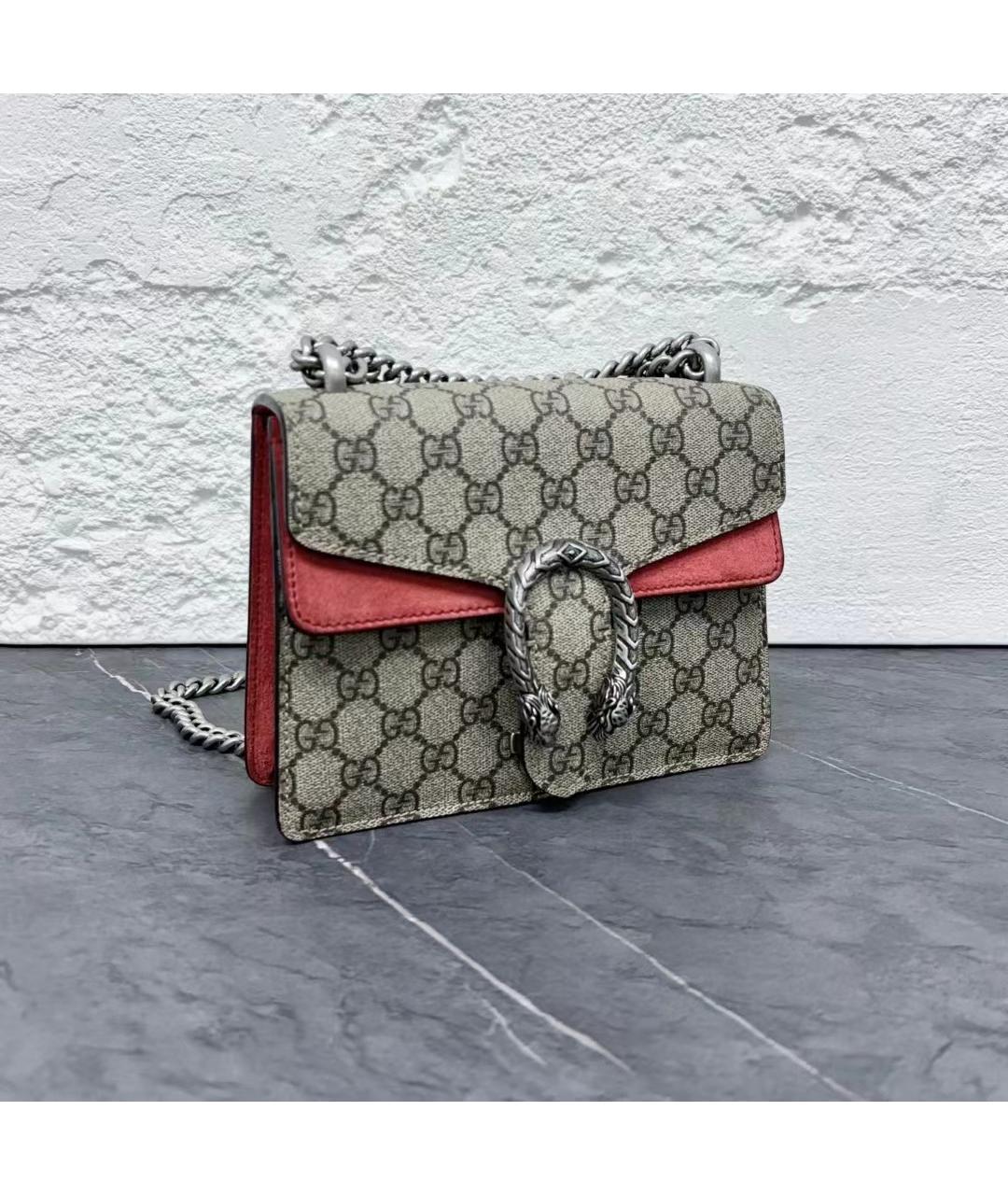 GUCCI Серая сумка через плечо, фото 2