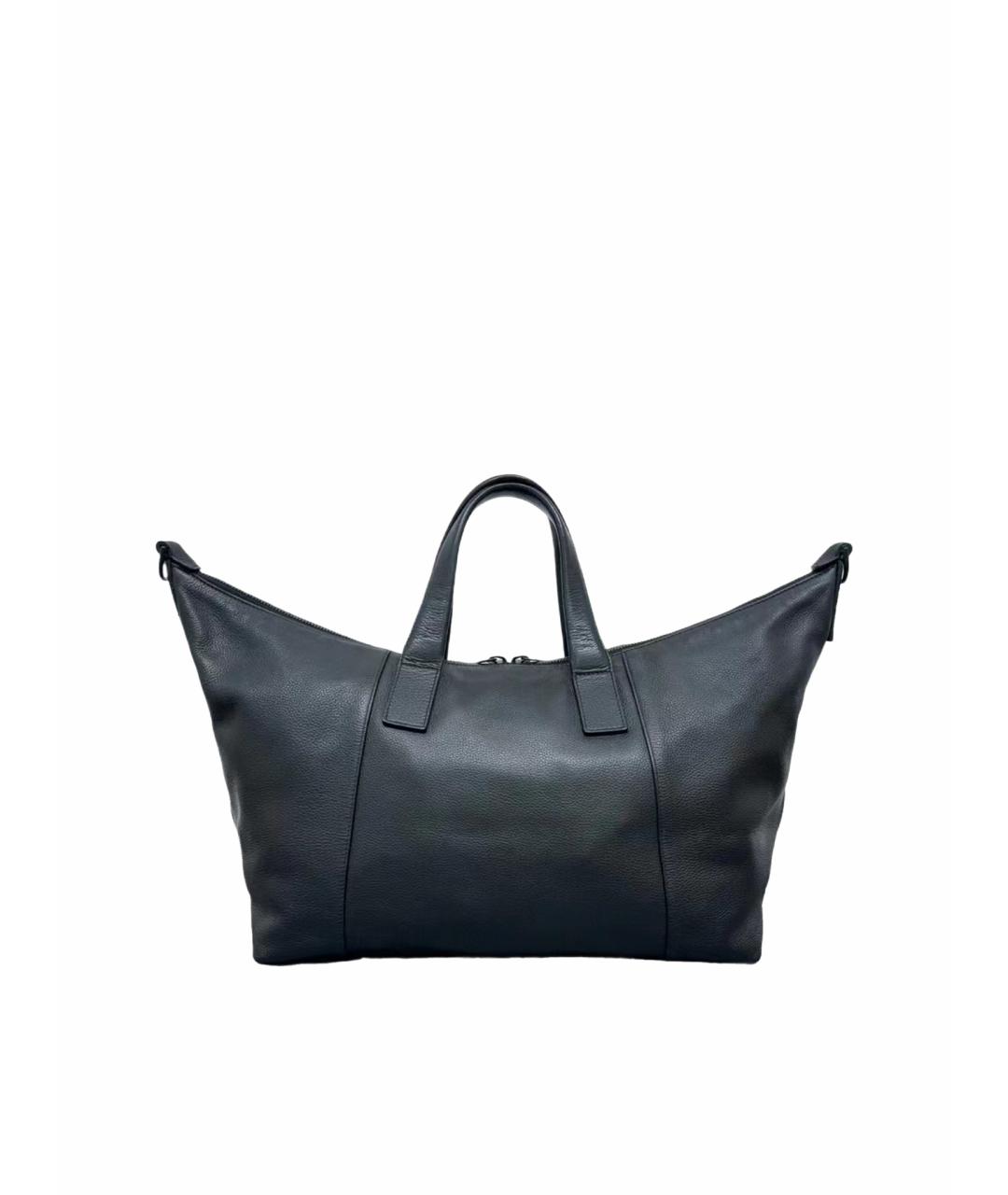 BALENCIAGA Черная кожаная сумка через плечо, фото 1