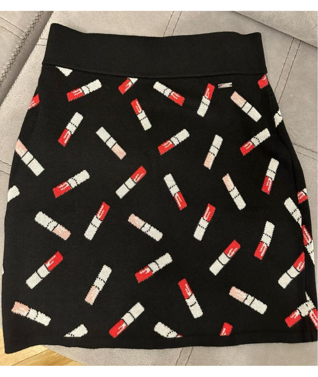 ARMANI EXCHANGE Черный хлопковый костюм с юбками, фото 3
