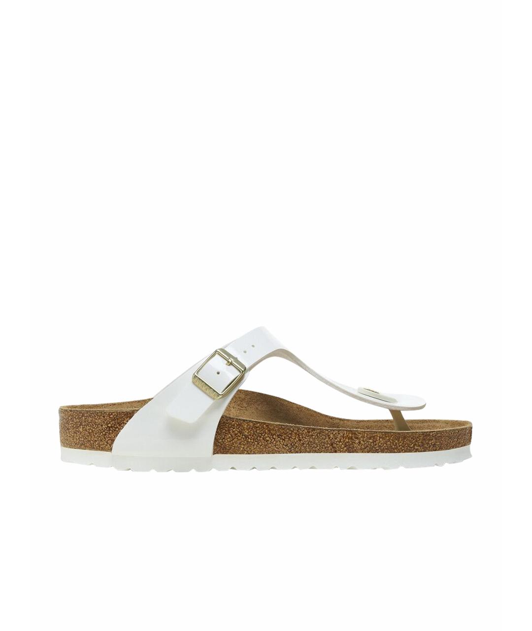 BIRKENSTOCK Белые шлепанцы, фото 1