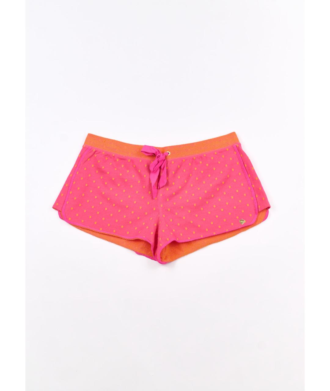 JUICY COUTURE Розовые хлопковые шорты, фото 5
