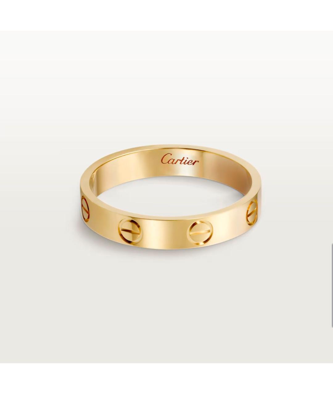 CARTIER Золотое кольцо из желтого золота, фото 3
