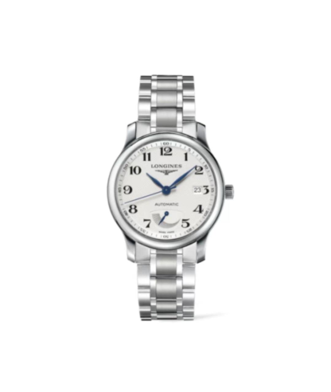 LONGINES Белые металлические часы, фото 1