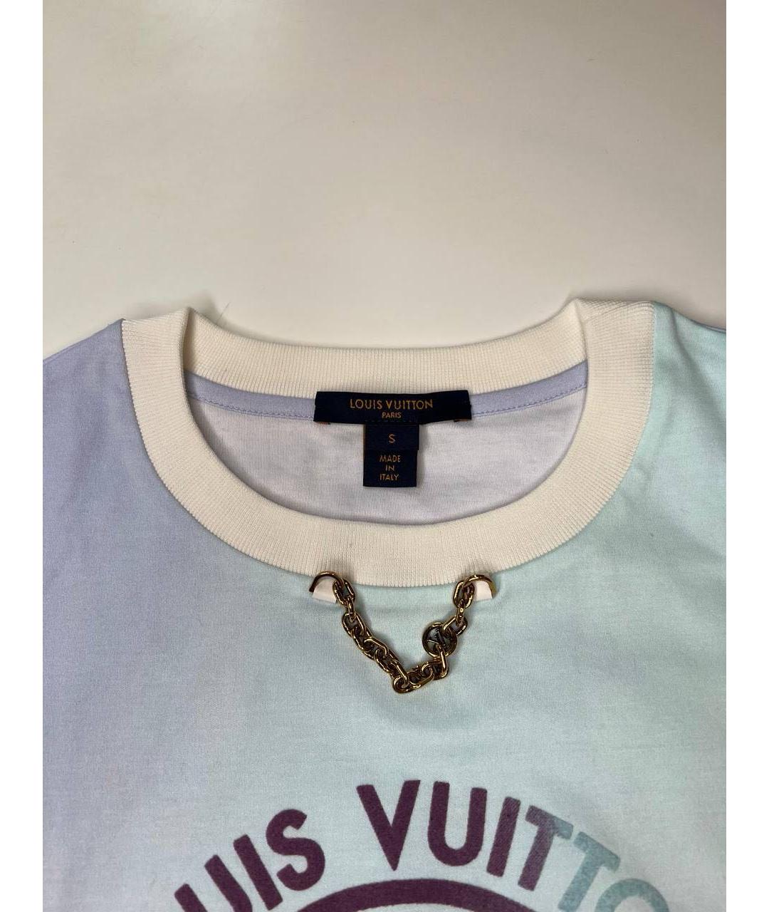 LOUIS VUITTON Мульти футболка, фото 4