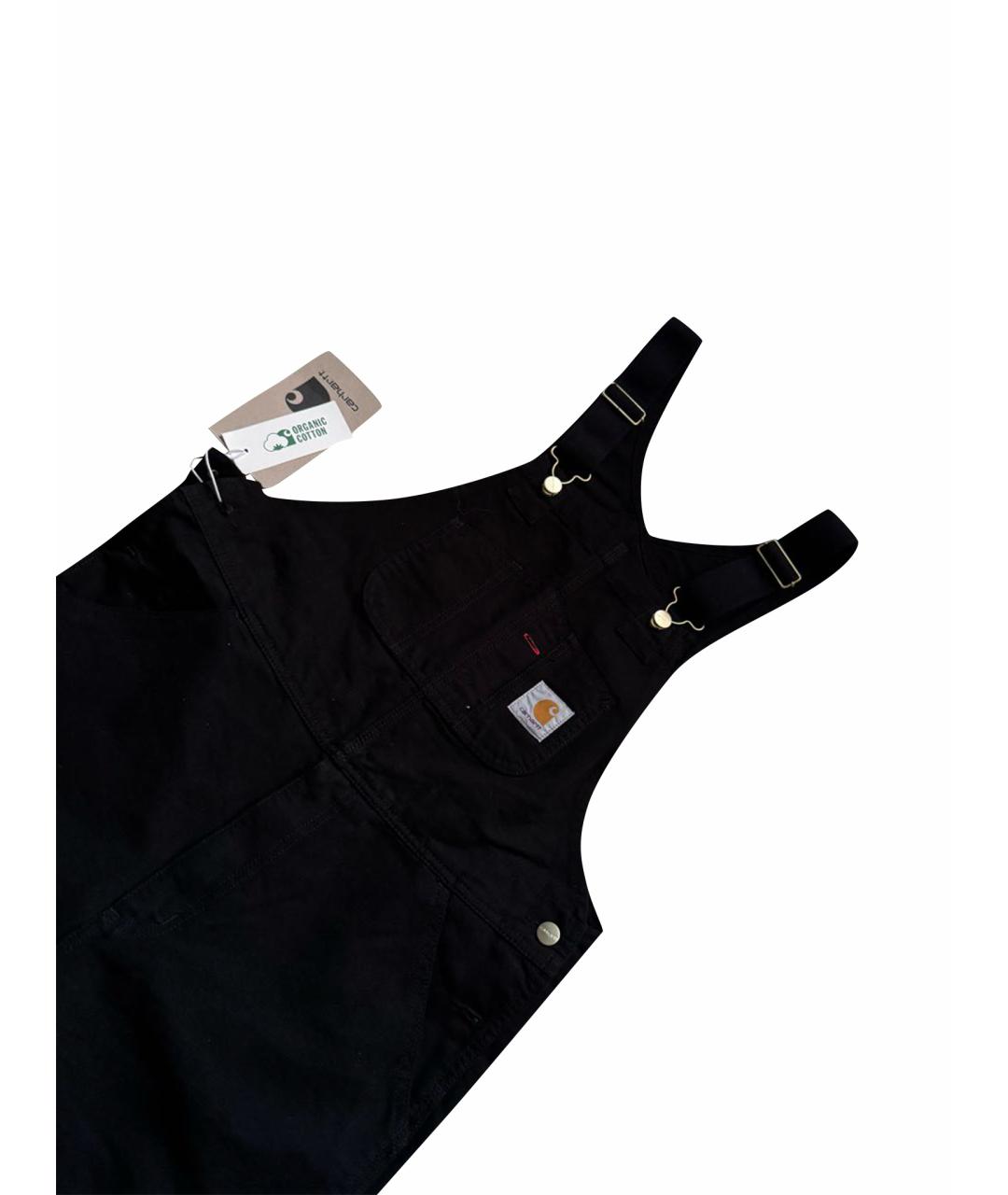 CARHARTT WIP Черный хлопковый комбинезон, фото 7