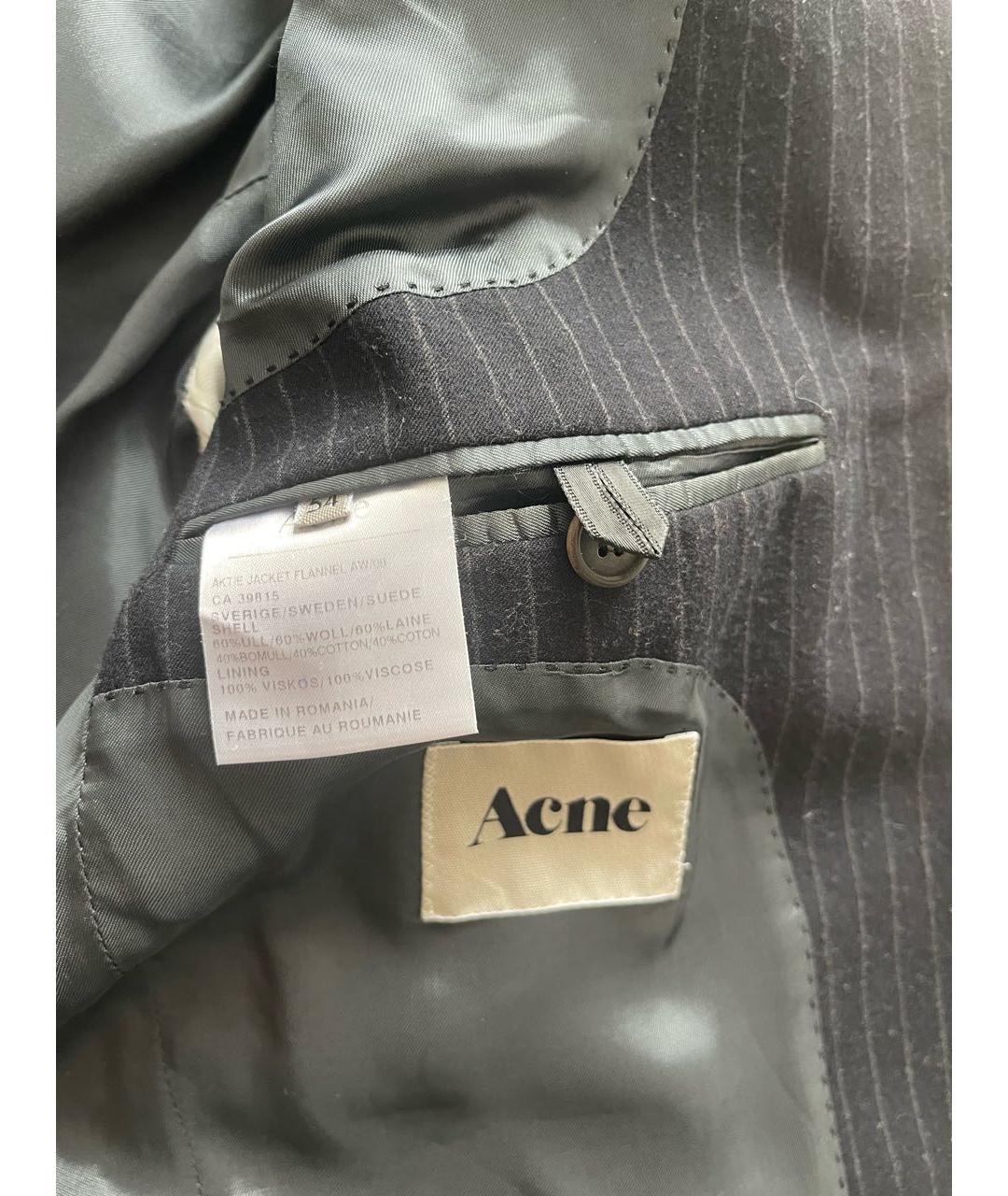 ACNE STUDIOS Шерстяной пиджак, фото 3