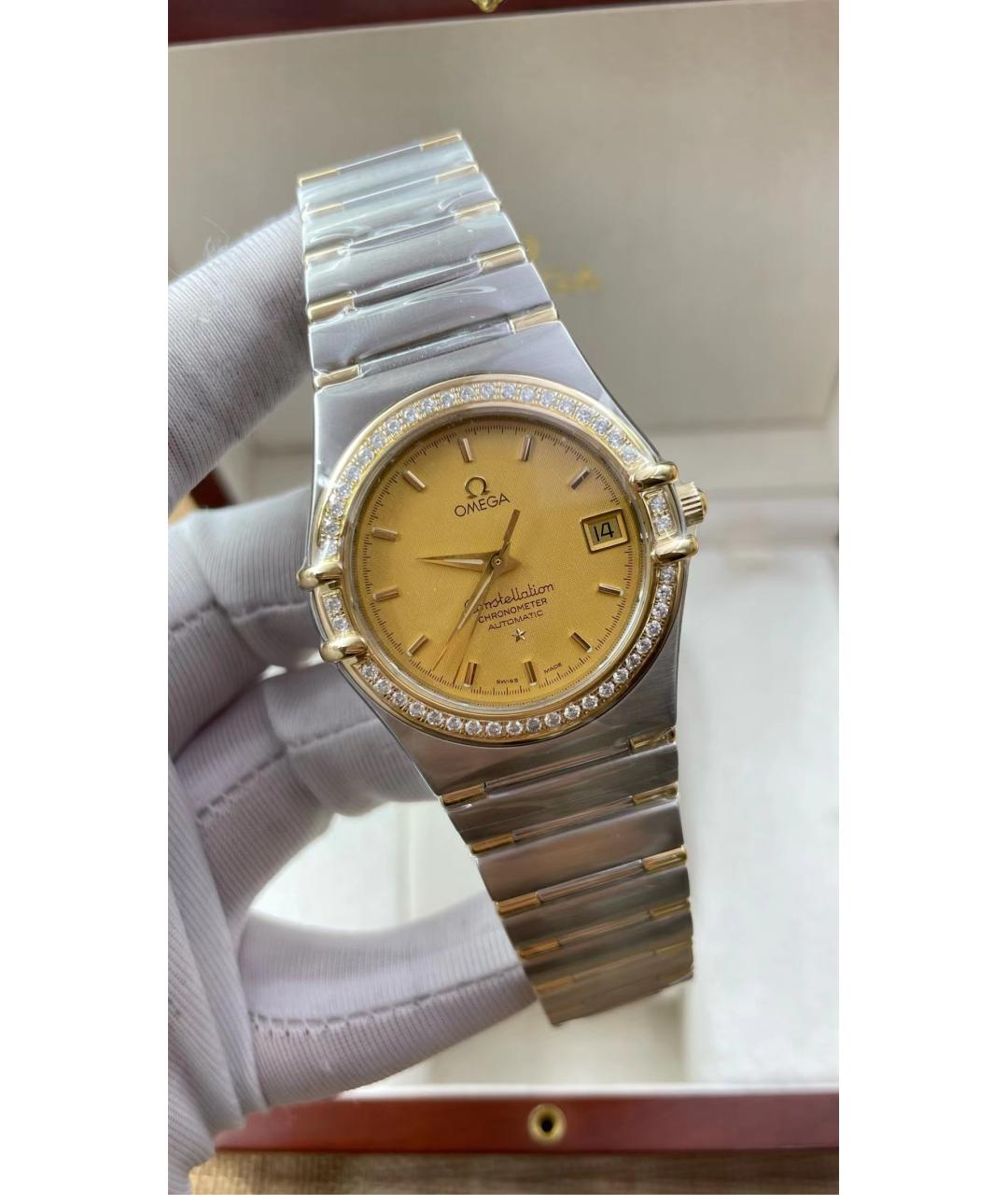 OMEGA Золотые часы из желтого золота, фото 3