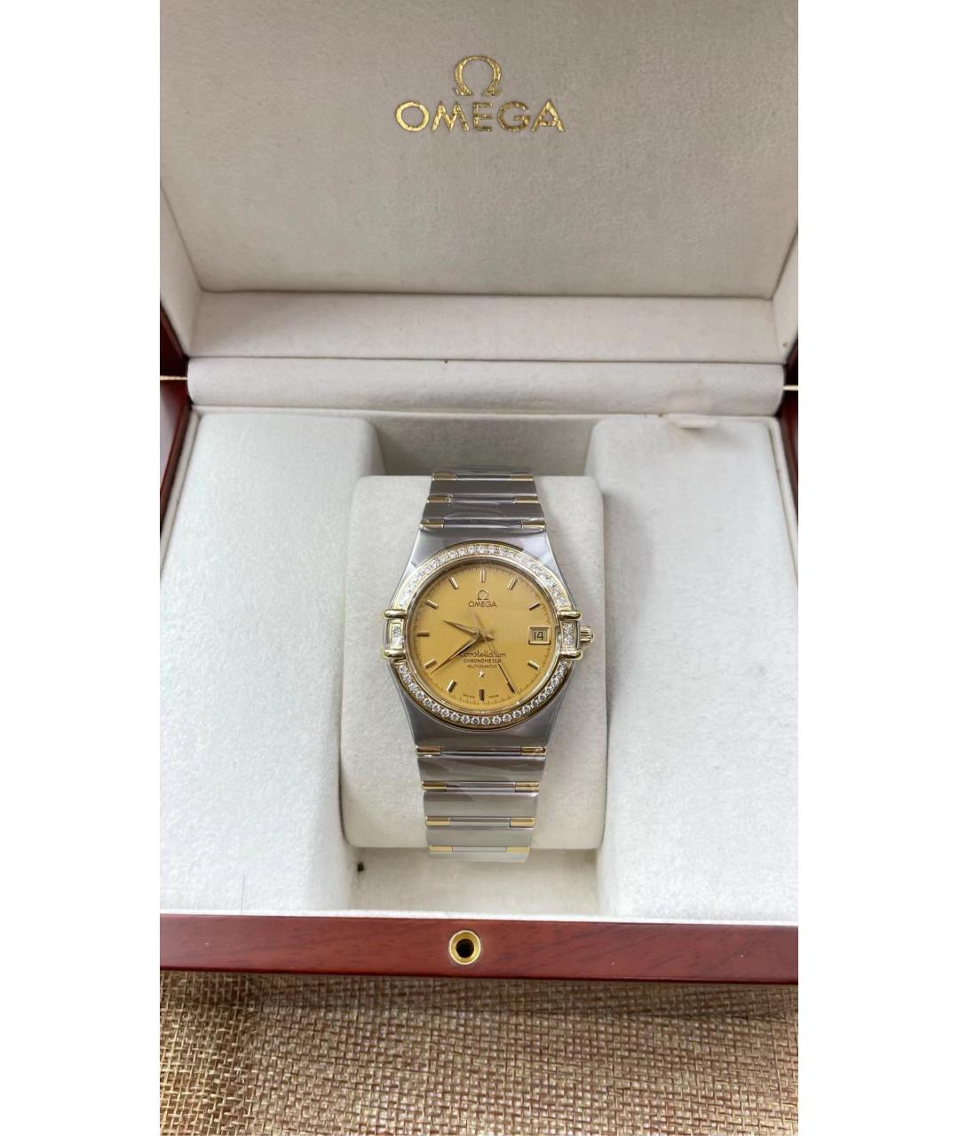 OMEGA Золотые часы из желтого золота, фото 5