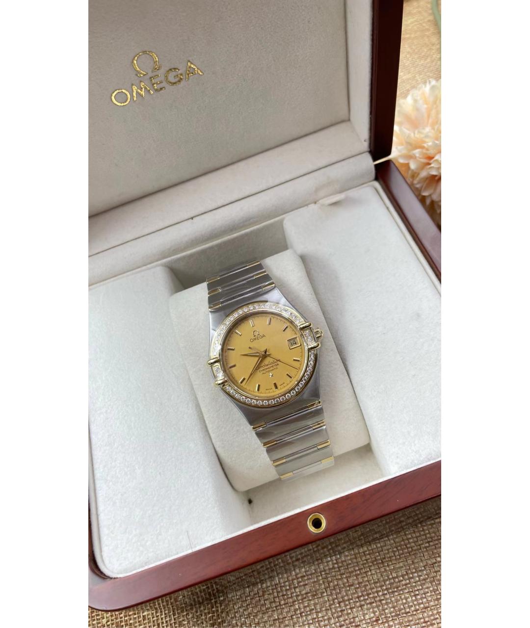 OMEGA Золотые часы из желтого золота, фото 2