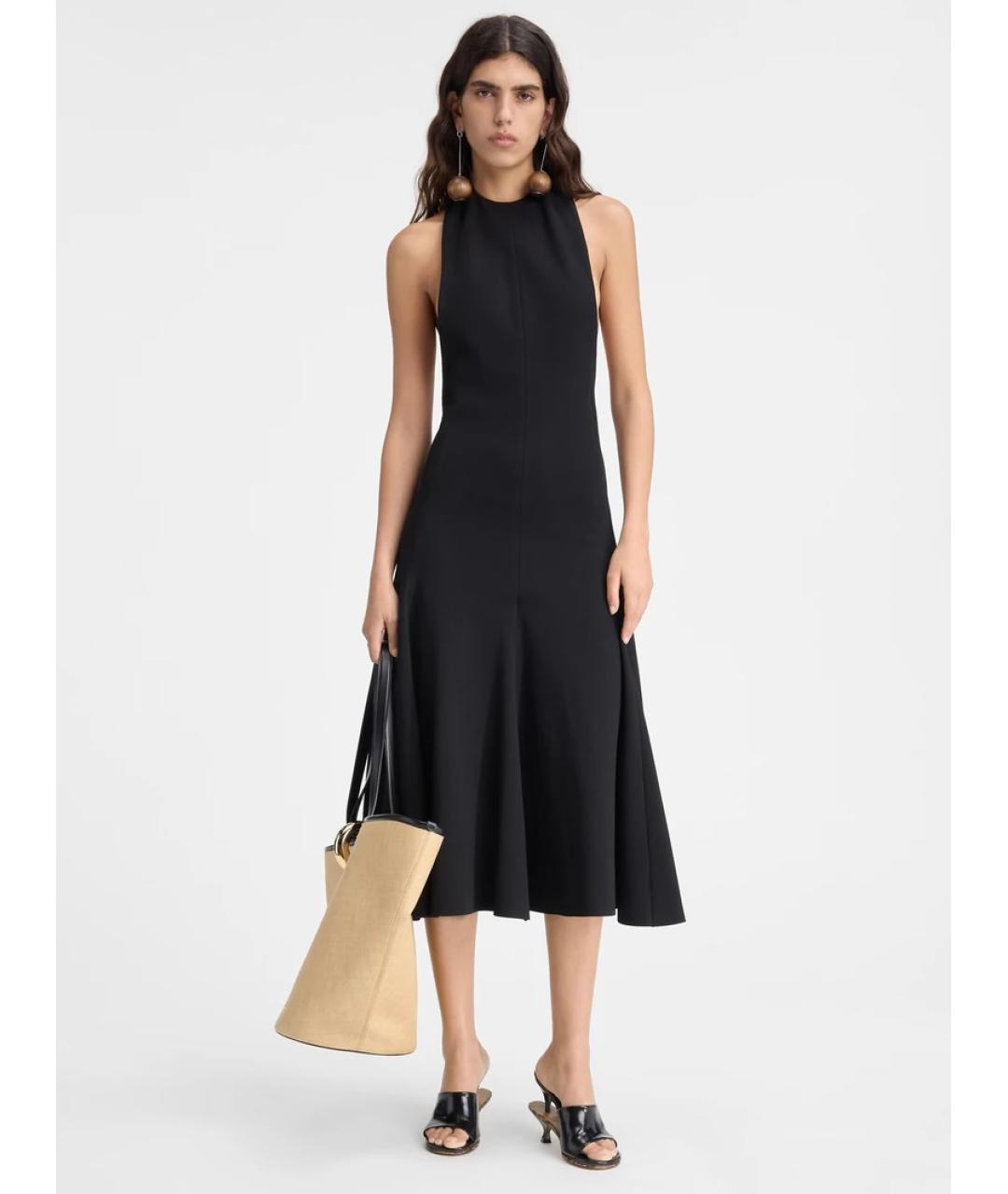 JACQUEMUS Черное коктейльное платье, фото 2