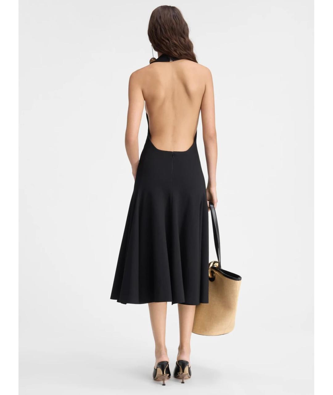 JACQUEMUS Черное коктейльное платье, фото 3