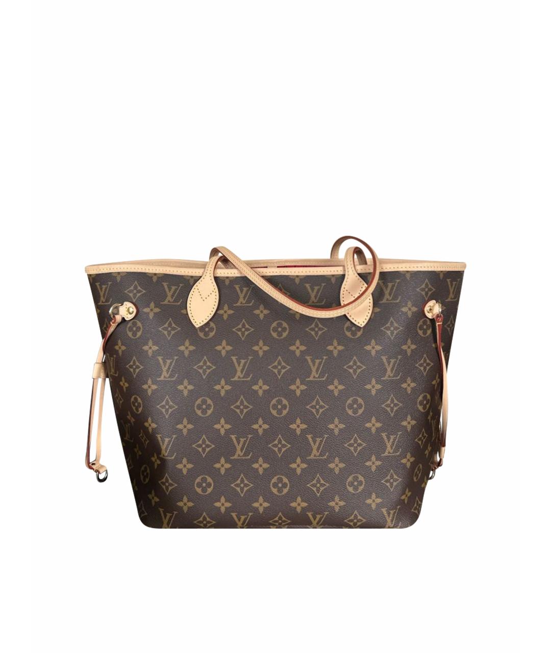 LOUIS VUITTON Коричневая сумка тоут, фото 1