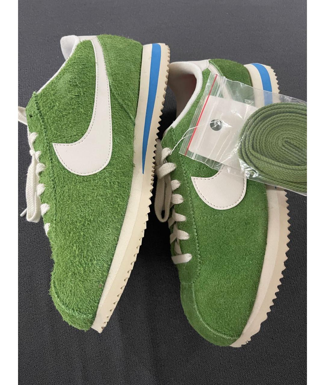 NIKE Зеленые кеды, фото 3