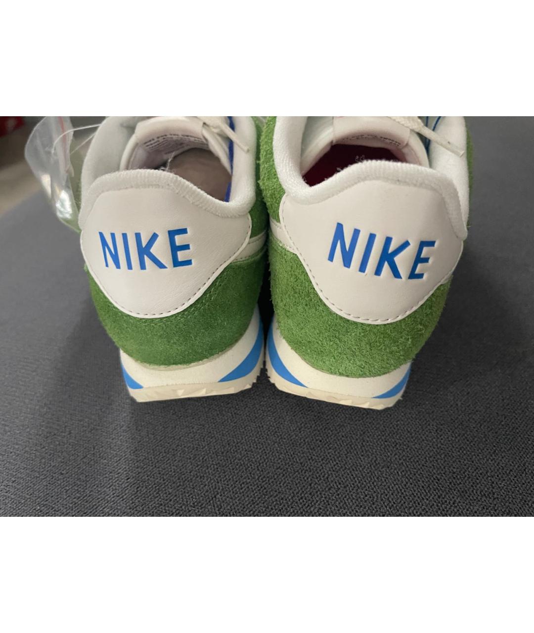 NIKE Зеленые кеды, фото 4