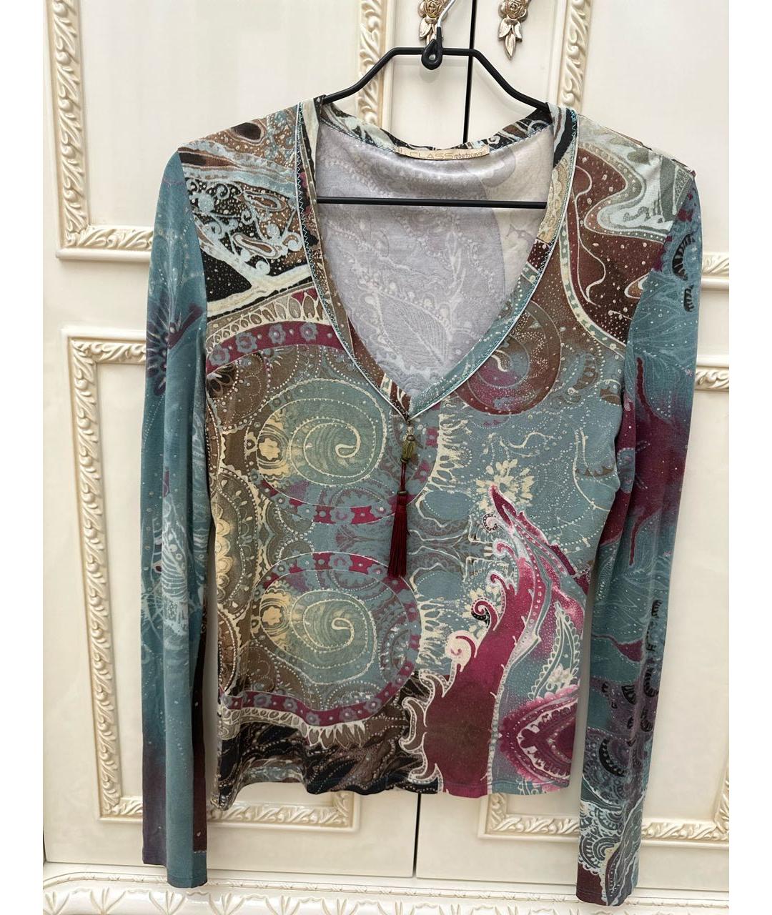 ROBERTO CAVALLI Велюровый костюм с юбками, фото 6