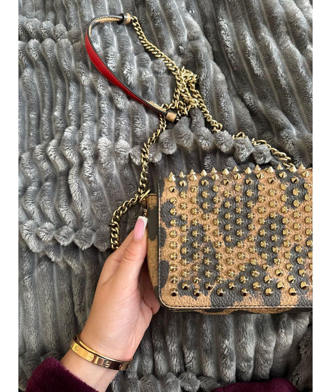 CHRISTIAN LOUBOUTIN Мульти кожаная сумка через плечо, фото 2