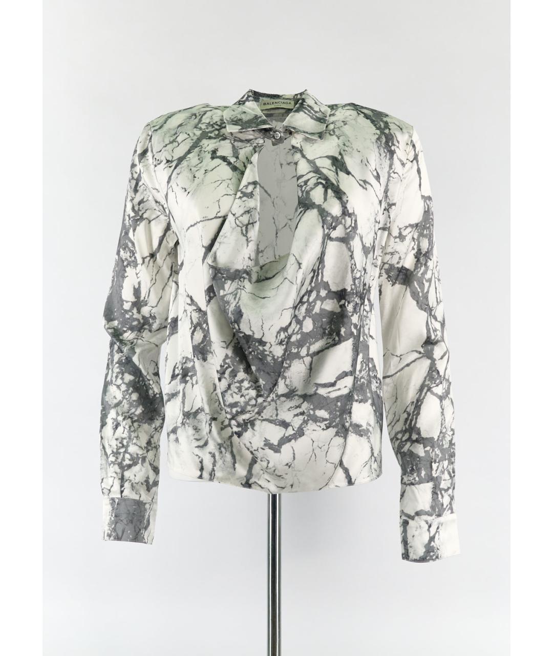 BALENCIAGA Серая блузы, фото 5