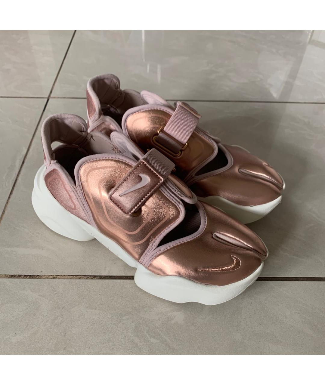 NIKE Розовые кеды, фото 2